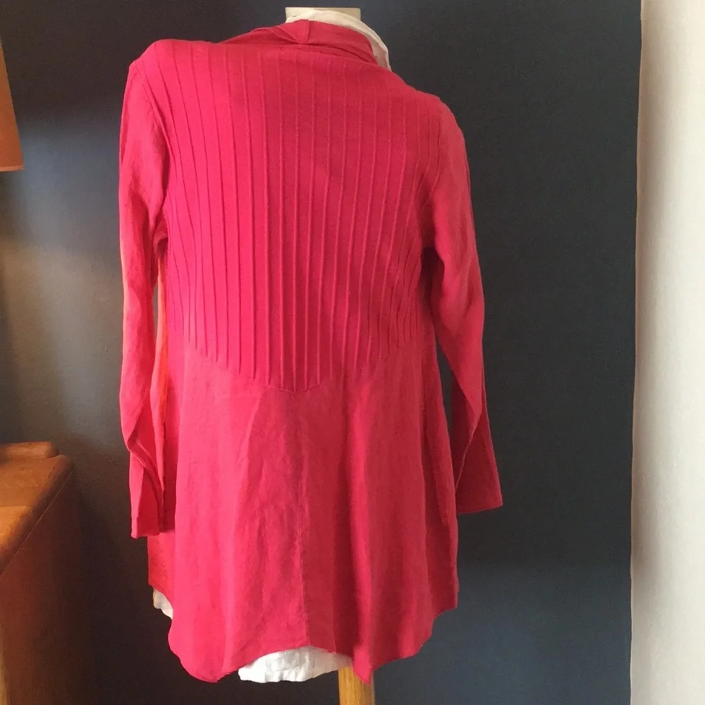 NWT Lagenlook Linen Jacket - Picture 4 of 8